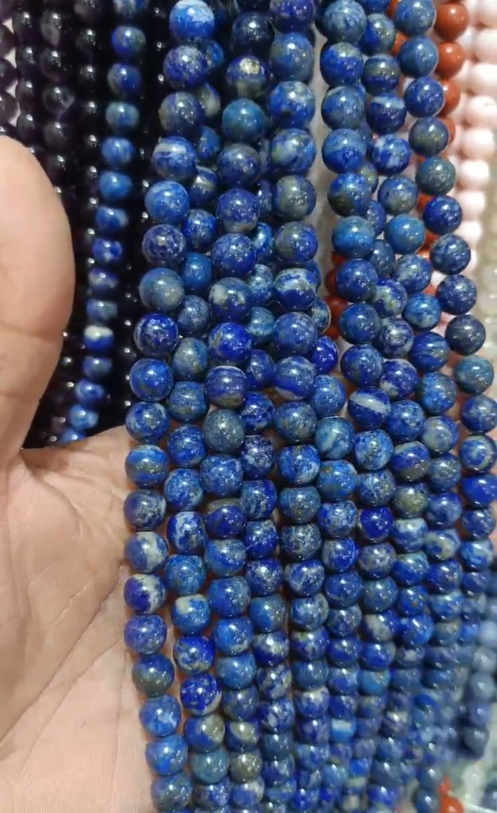 Natural Lapis Lazuli Bracelet 8mm