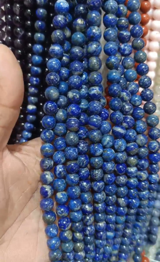 Natural Lapis Lazuli Bracelet 8mm