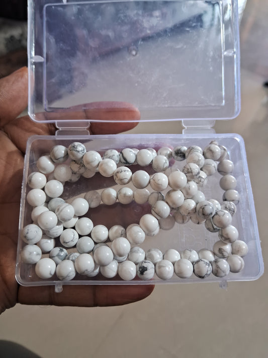 Howlite Japa Mala 108 beads