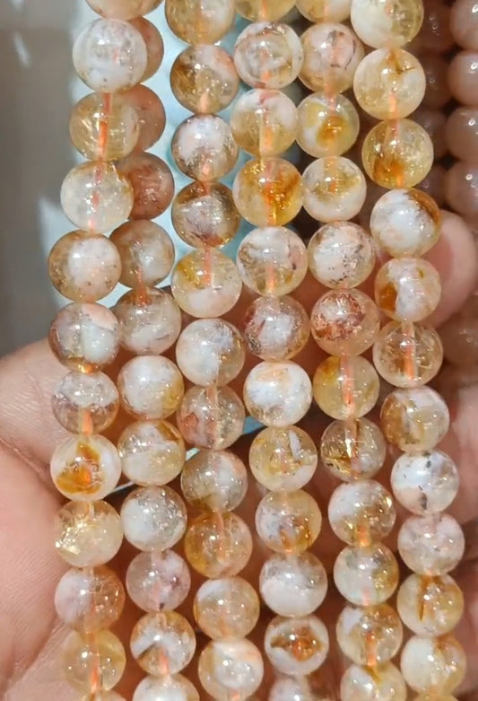 Pure Untreated Citrine Bracelet 8mm